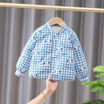 寶寶男童保暖輕薄冬季上衣羽絨服