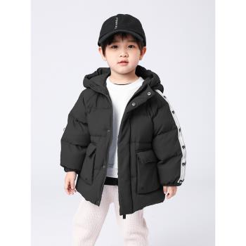 中長款寶寶羽絨服加厚男童女童保暖秋冬季兒童裝白鴨絨洋氣中小童