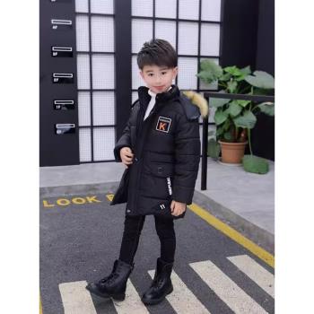 輕薄加絨中大童炸街洋氣棉服