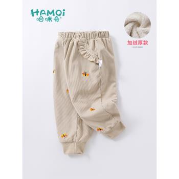 秋冬季燈芯絨加厚百搭休閑長褲