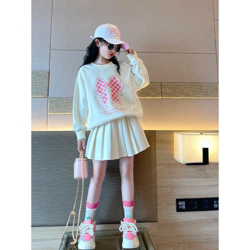 jk制服套裝女童冬裝2025新款兒童學院裙子女孩短裙大童秋冬百褶裙