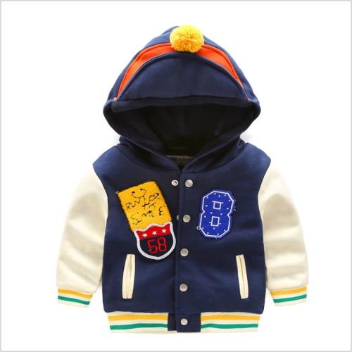 寶寶外套男 兒童秋季外衣新款童裝純棉夾克潮 男童棒球服春秋時尚