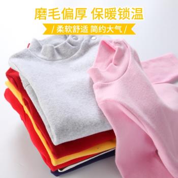 寶寶長袖包屁衣純棉春秋冬男童女孩打底內衣保暖加厚嬰兒睡衣護肚