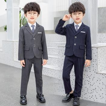小男孩套裝寶寶英倫洋氣兒童禮服