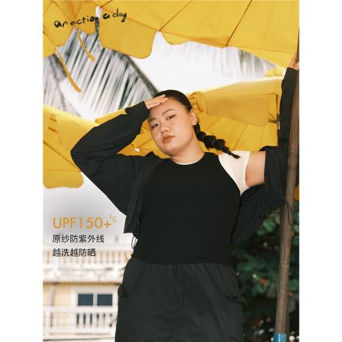 AAAD｜Outdoor Wear 輕運動戶外防曬工裝夾克 短款戴帽防曬服