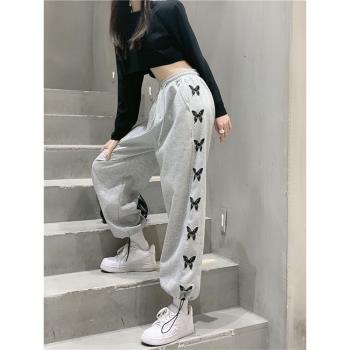 嘻哈女夏季薄款長褲爵士舞服裝