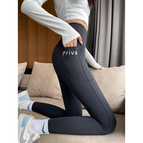 鯊魚褲女2025年春秋季新款彈力高腰芭比褲提臀收腹外穿打底瑜伽褲