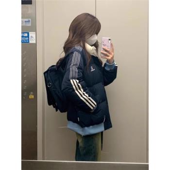 夾棉加厚外套oversize羽絨面包服