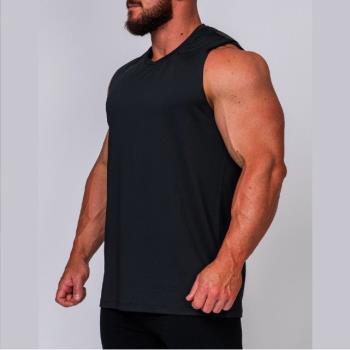 歐美風肌肉健身夏季運動跑步鍛煉速幹網眼背心男men sports vest