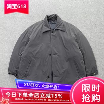 SOGATA SHORT DOWN TACKET 翻領防潑水禦寒親膚白鴨絨羽絨服外套