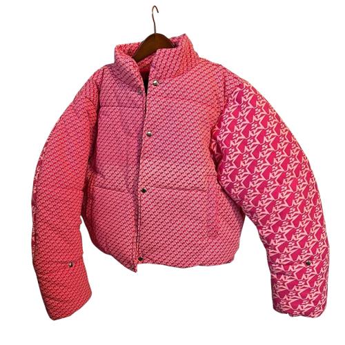 Young Thug Sp5der 555555 Pink Puffer Jacket 短款羽絨夾克外套