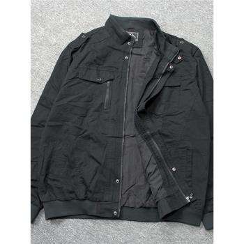 外貿男士純棉立領獵裝M65工裝夾克飛行員多口袋外套美式機車服