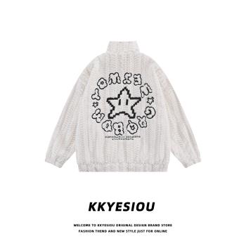 bf KKyesiou畫素卡通學院風刺繡