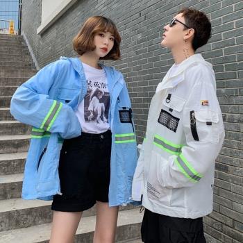 防曬服男款夏季2023新款防紫外線外套戶外休閑運動上衣男士皮膚衣
