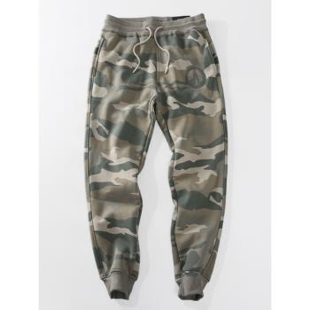 小鋪舒適保暖多色衛褲休閑刺繡