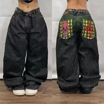 jeans歐美街頭男女款時尚牛仔褲