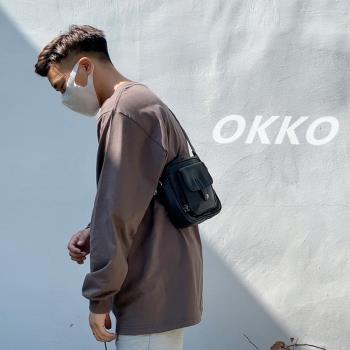 OKKO休閑230克日系復古長袖周邊