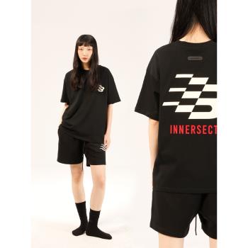 INNERSECT休閑圓領男女同款短袖