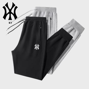 加絨加厚秋冬季大碼保暖休閑褲