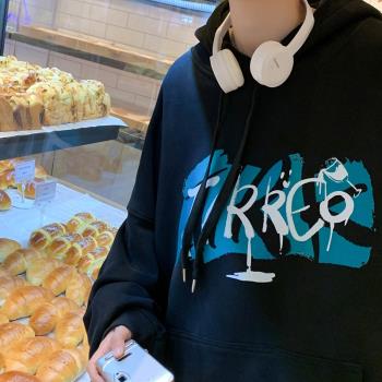 嘻哈hiphop帥氣秋季男生連帽衛衣