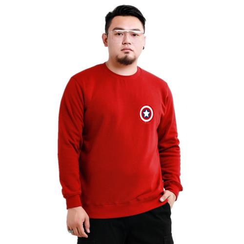 加絨加厚冬季圓領保暖衛衣男士貼身帶絨套頭內衣長袖T恤休閑打底