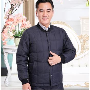 小棉襖保暖內衣老人爸爸裝羽絨服