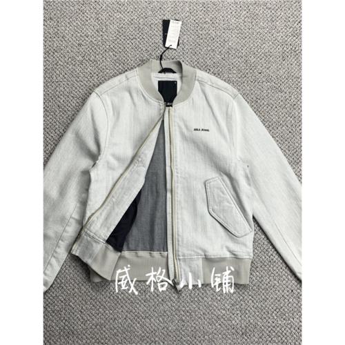 ABLE JEANS 寬松復古彈力棒球牛仔夾克 827031-312