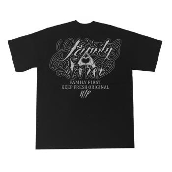 家庭第一bboy寬松大碼匪幫old school重磅西海岸chicano小領口短T
