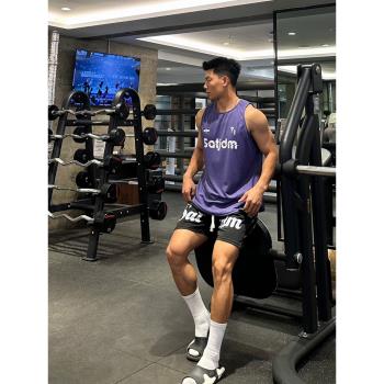 SATJDM背心網眼跑步吸汗美式籃球