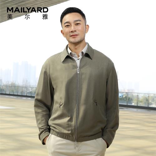 MAILYARD/美爾雅茄克 男士春秋復古休閑翻領拉鏈短款夾克衫 283