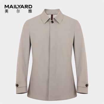 MAILYARD休閑春季單排扣翻領風衣