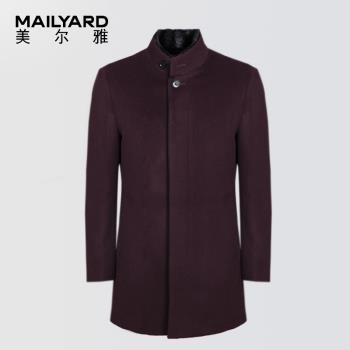 MAILYARD水貂毛領帶內膽羽絨大衣