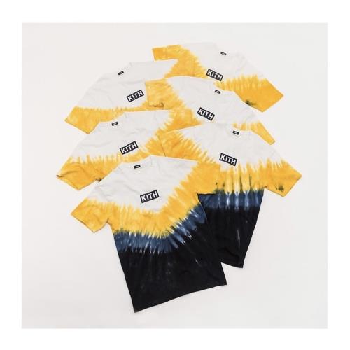 Summer KITH短袖高街扎染工藝