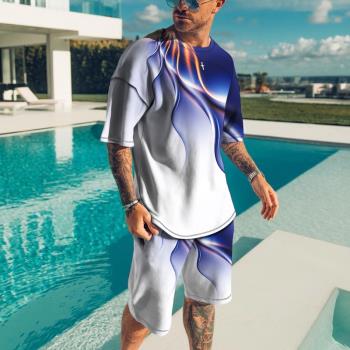 Leisure Sports 3D Printed Half Sleeve Set 運動3D印花半袖套裝