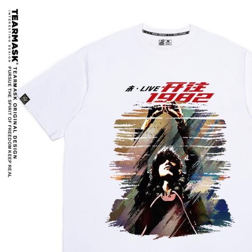 張杰 未LIVE開往1982周邊t恤貴陽演唱會同款短袖衣服穿搭應援物