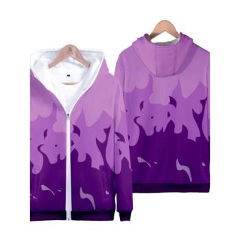Zipper hoodie 3d print hooded coat拉鏈衛衣3d印花連帽外套男女