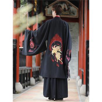 古風原創大碼情侶款套裝春季漢服