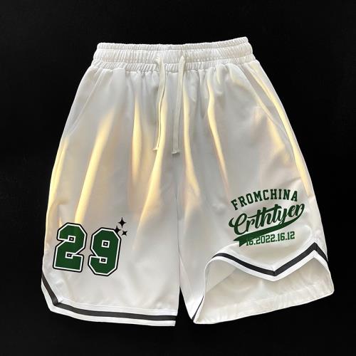 夏季爆款美式印花透氣休閑籃球褲