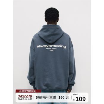 FPA連帽衛衣春秋季街頭情侶標語