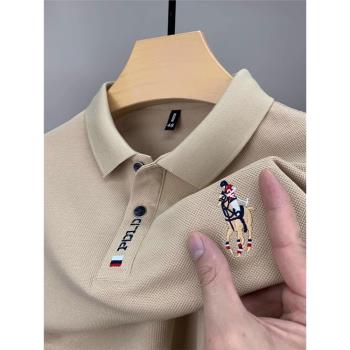 品牌保羅男裝翻領大碼半袖polo衫