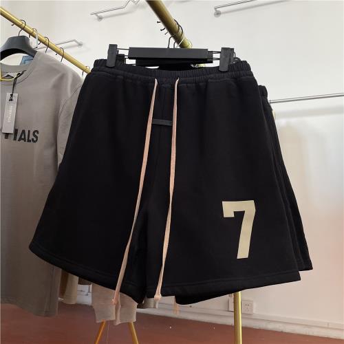 正確版ESSENTIALS 第七季數字7潮牌高街夏季休閑寬松短褲男女潮牌