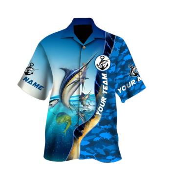 Polo 3D printing short-sleeved shirt top翻領3D印花短袖襯衫男