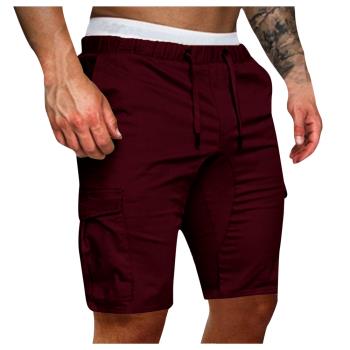 Fashion Lace Up Workwear Sports Shorts時尚系帶工裝運動短褲男