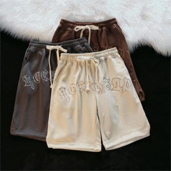 High Waist Fashion Loose Casual Shorts高腰時尚寬松休閑短褲男