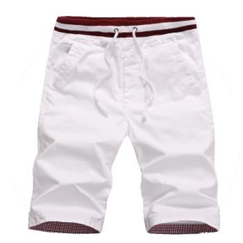 Solid casual slim sports pants for men純色休閑修身運動五分褲