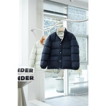 JIL SANDER防撕裂撞色情侶羽絨服