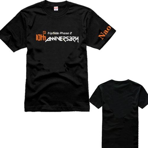 fripside10周年nao音樂精靈南條愛乃日本歌手歌迷周邊短袖T恤衣服