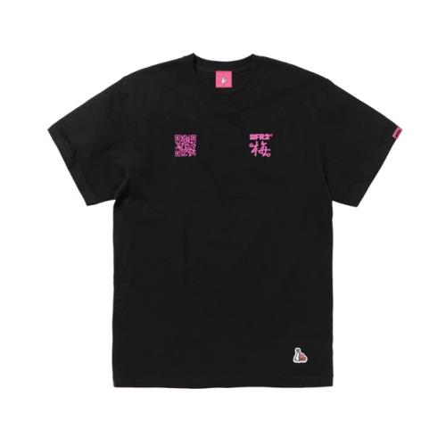 FR2 梅UME 二維碼大白兔2D Code T-shirt 男女情侶短袖T恤潮|T恤|ETMall