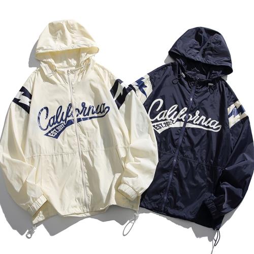 防曬衣男士夏季冰絲透氣薄款情侶潮牌防紫外線寬松防曬服釣魚外套