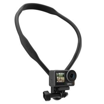 泰迅適配大疆DJI Osmo Action3/4掛脖支架action4第一人稱pov視角